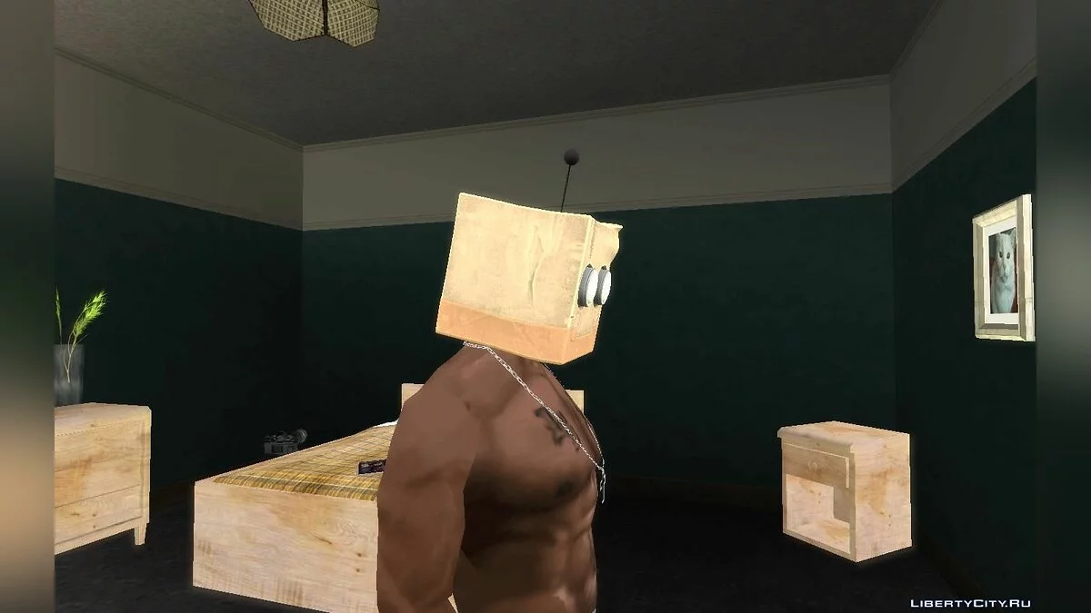 Маска из The Sims 3 / GTA San Andreas