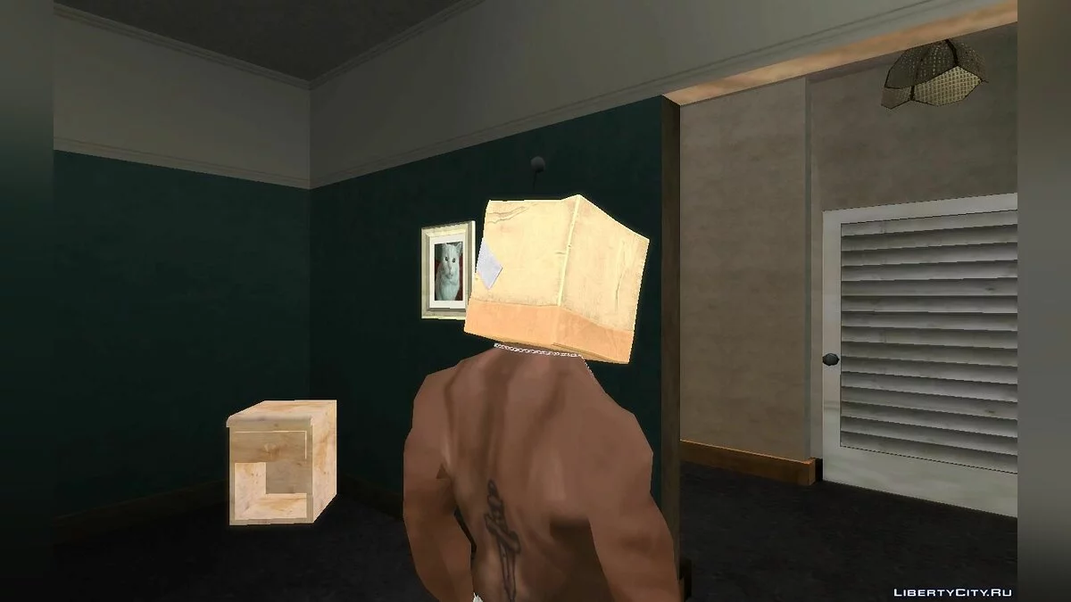 Маска из The Sims 3 / GTA San Andreas
