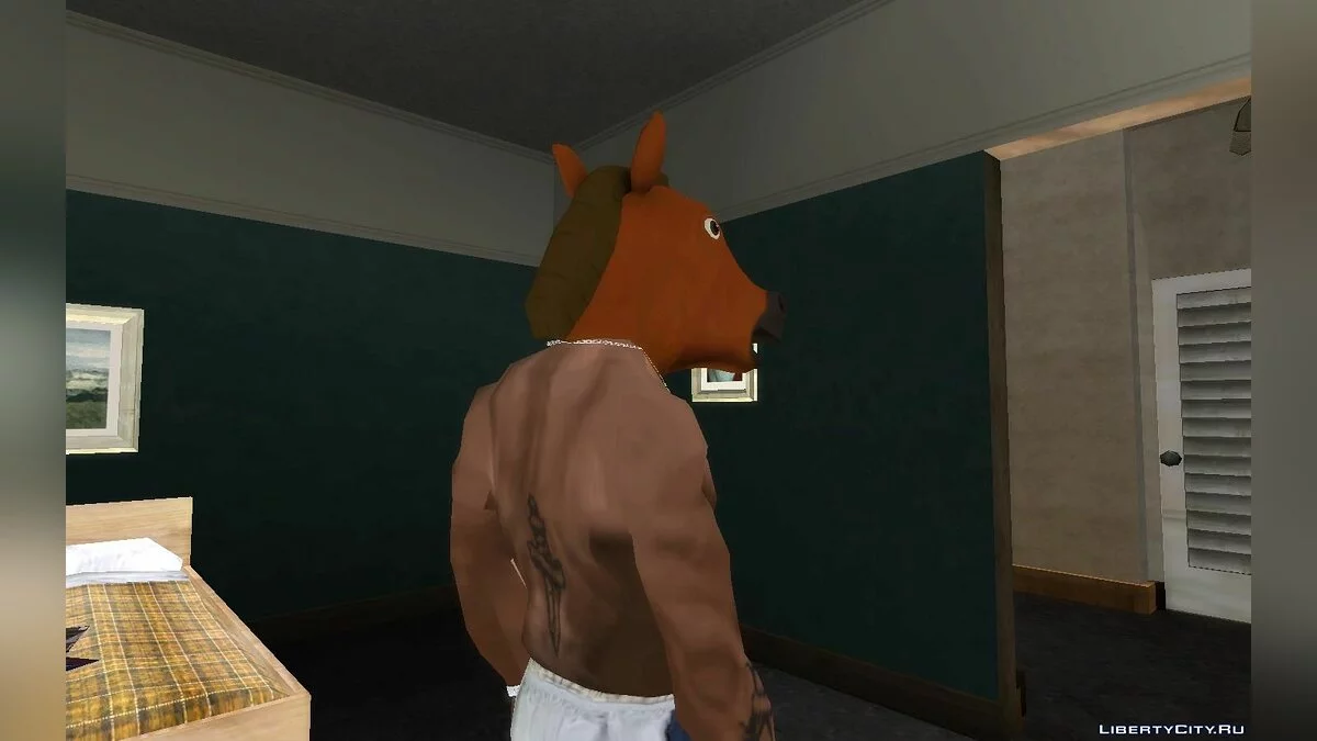 Маска лошади / GTA San Andreas