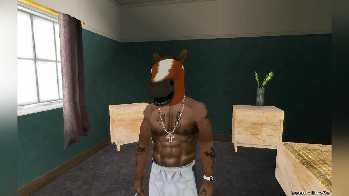 Маска лошади / GTA San Andreas
