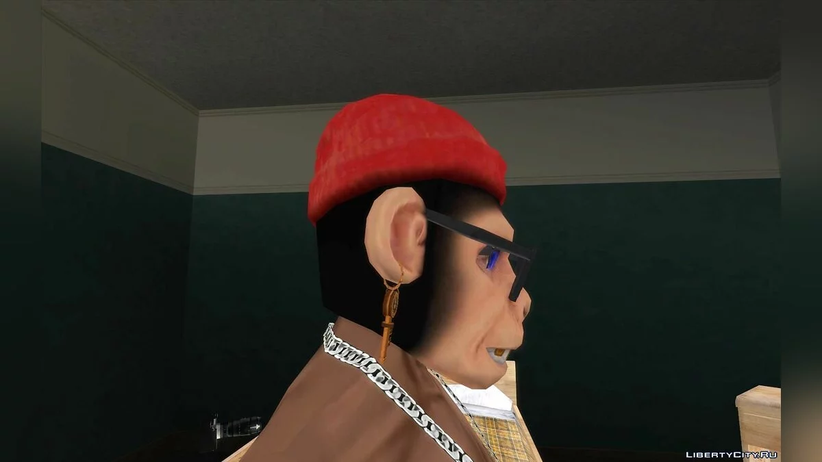 Маска обезьяны / GTA San Andreas