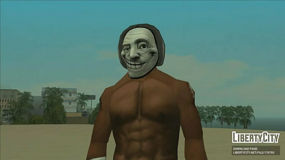 Маски с мемами из Payday / GTA San Andreas