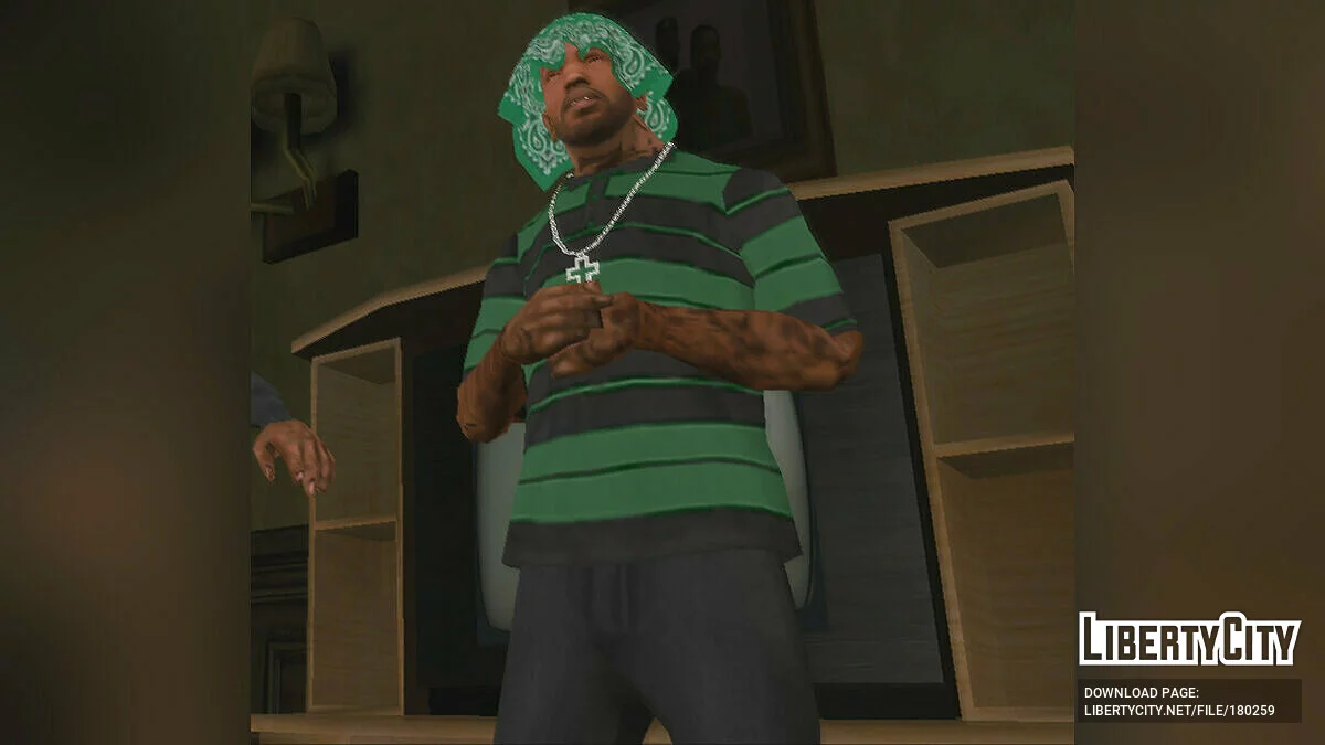 Новая бандана для Си-Джея / GTA San Andreas