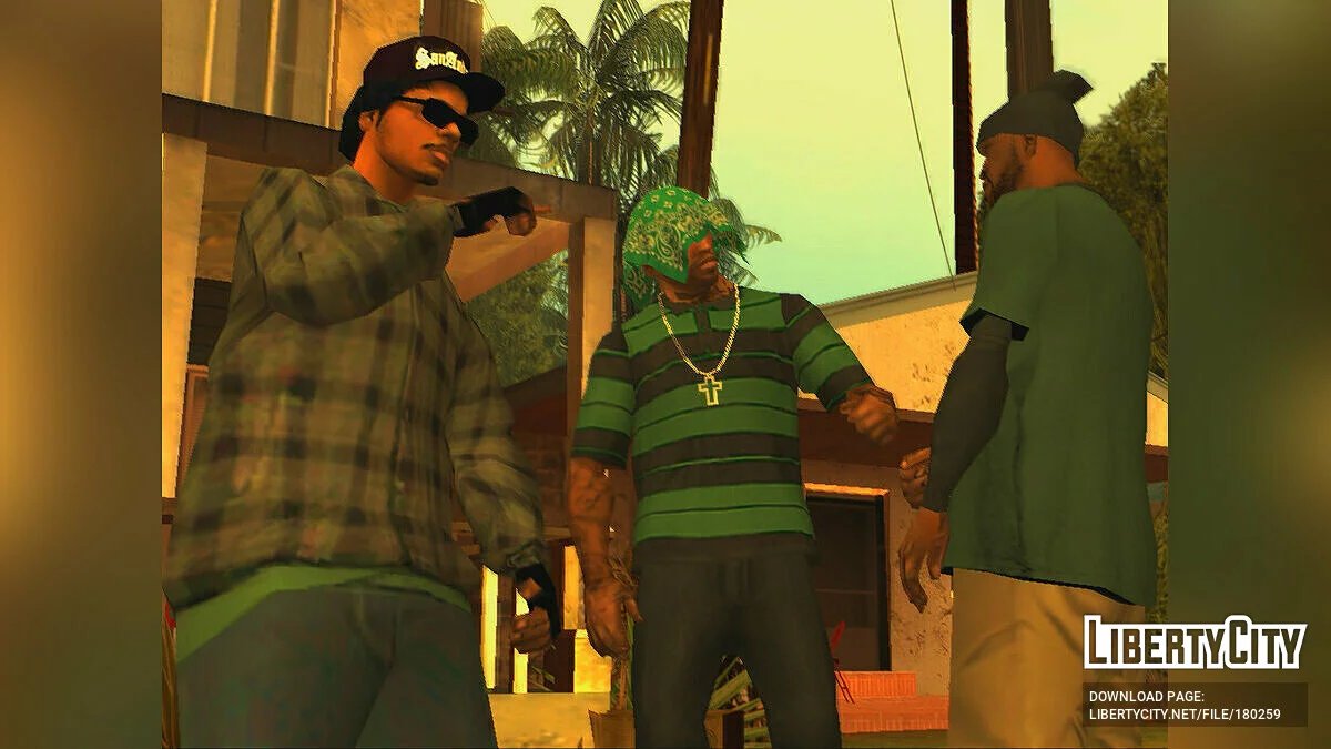 Новая бандана для Си-Джея / GTA San Andreas