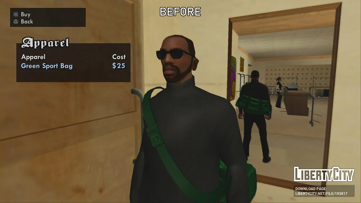 Работающие причёски для сумок из GTA 4 / GTA San Andreas