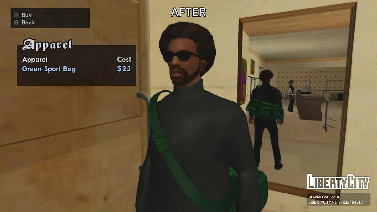 Работающие причёски для сумок из GTA 4 / GTA San Andreas