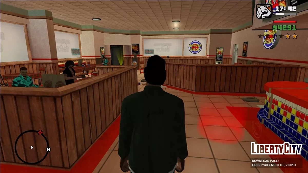 Кепка и причёска Райдера / GTA San Andreas