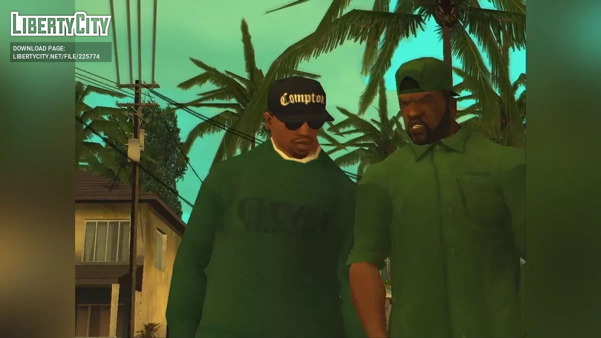 Кепка EAZY-E Compton / GTA San Andreas
