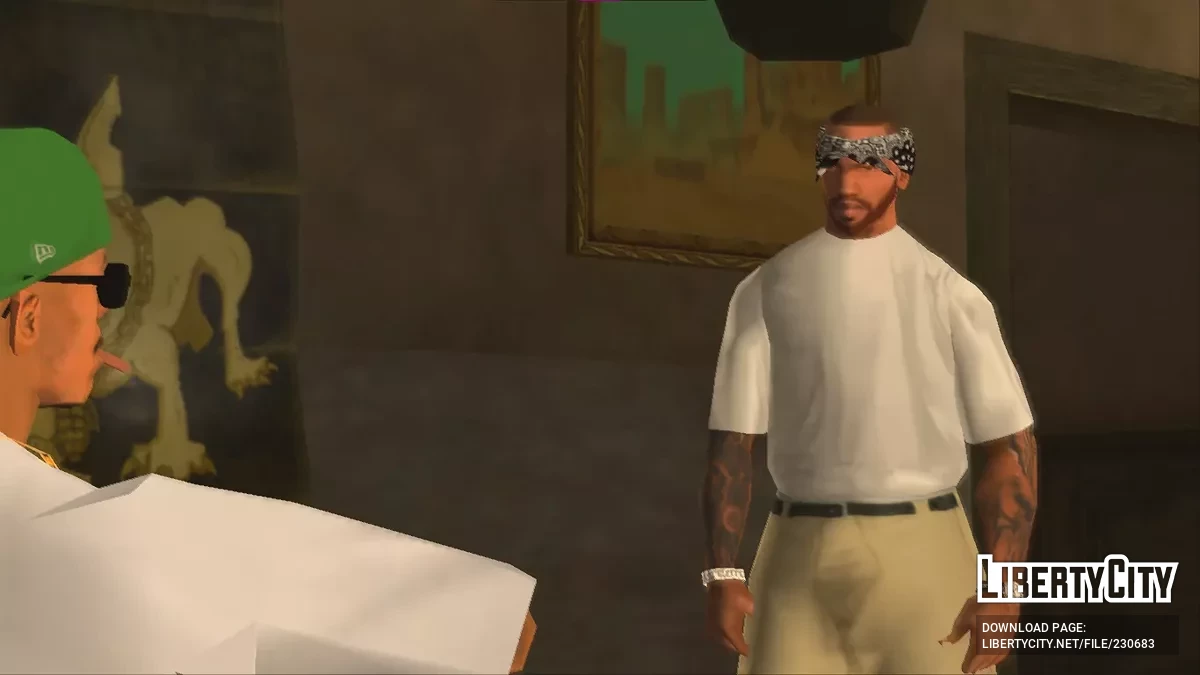 Бандана с завязками спереди / GTA San Andreas