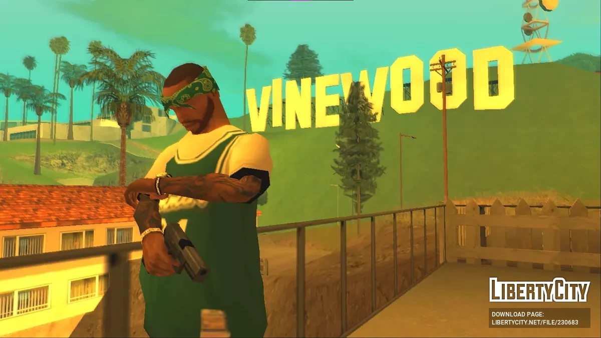 Бандана с завязками спереди / GTA San Andreas