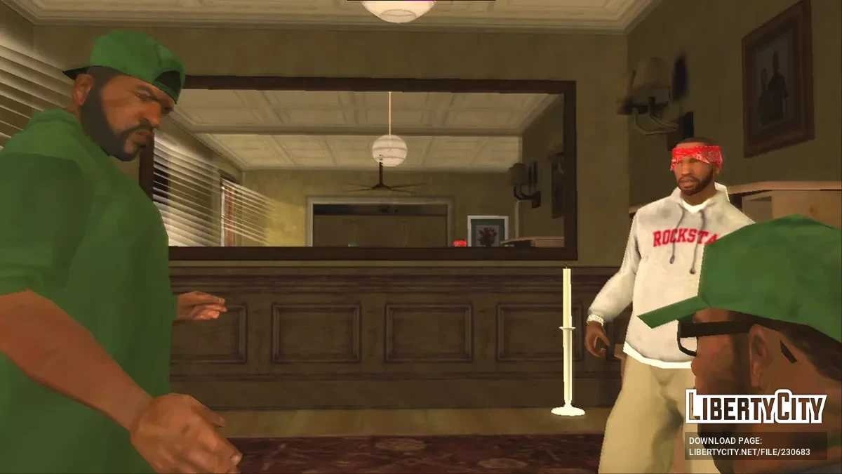 Бандана с завязками спереди / GTA San Andreas