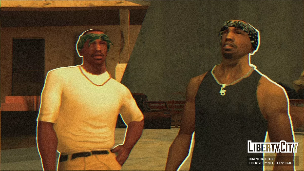 Бандана с завязками спереди / GTA San Andreas