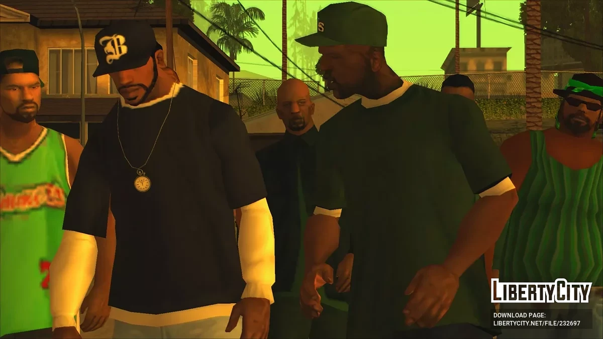 Одежда Дафбоя из фильма «Ребята по соседству» / GTA San Andreas