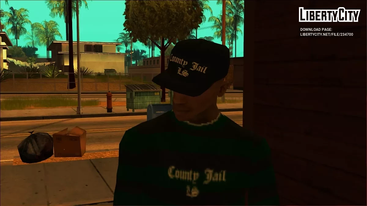 Кепка окружной тюрьмы Los Santos / GTA San Andreas