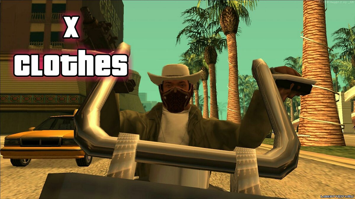 XCLOTHES - Part 1 (Head) для GTA San Andreas - Картинка #3