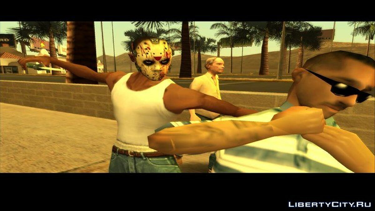 Маска из Manhunt для GTA San Andreas - Картинка #2