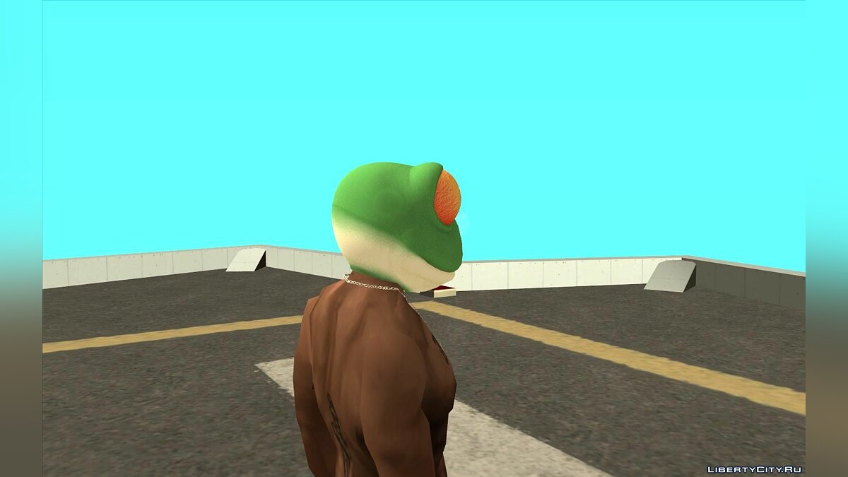 Маска лягушки из игры The Sims 3 для GTA San Andreas - Картинка #2