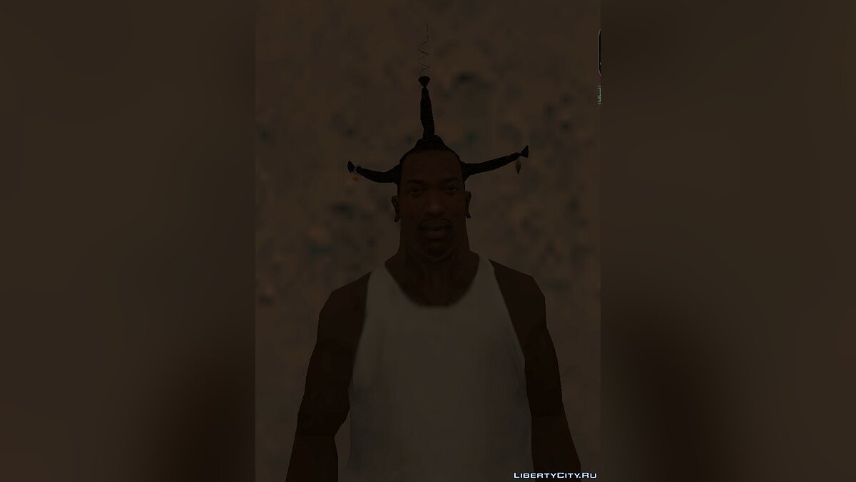 Скачать Loc Dog`S hair for CJ для GTA San Andreas