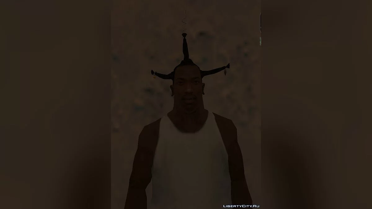 Loc Dog`S hair for CJ / GTA San Andreas