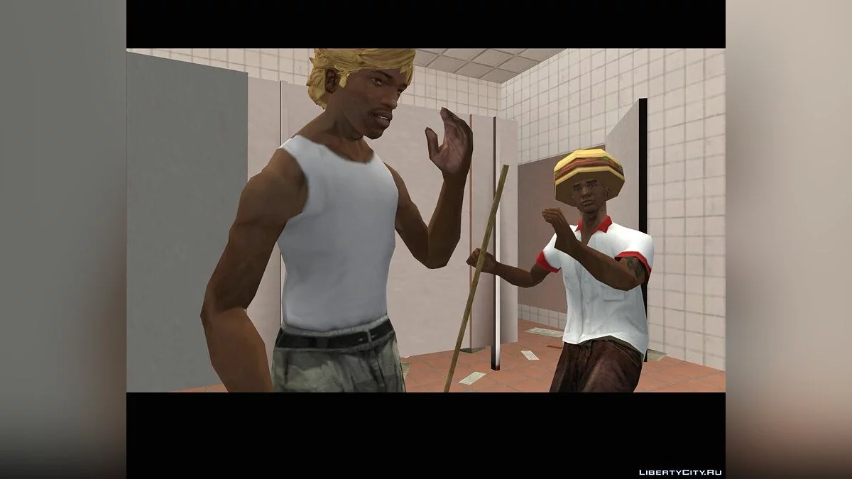 Прическа Rugged class / GTA San Andreas