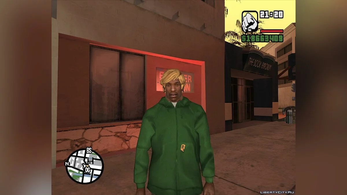 Прическа Rugged class / GTA San Andreas