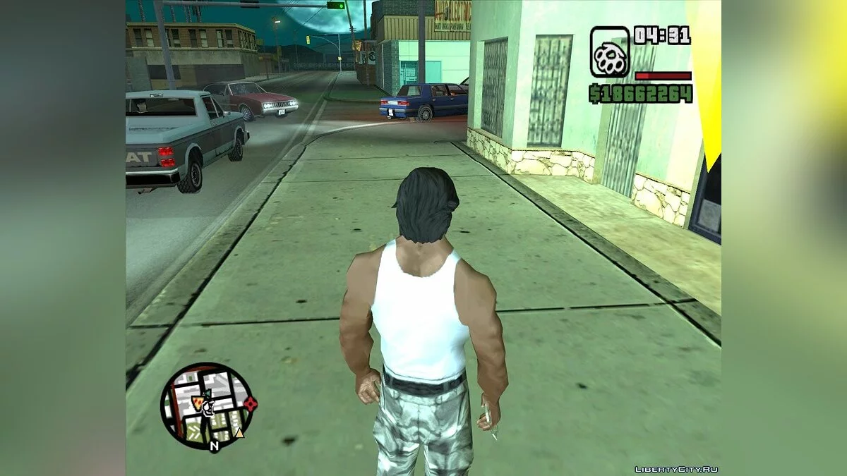 Прическа Rugged class / GTA San Andreas