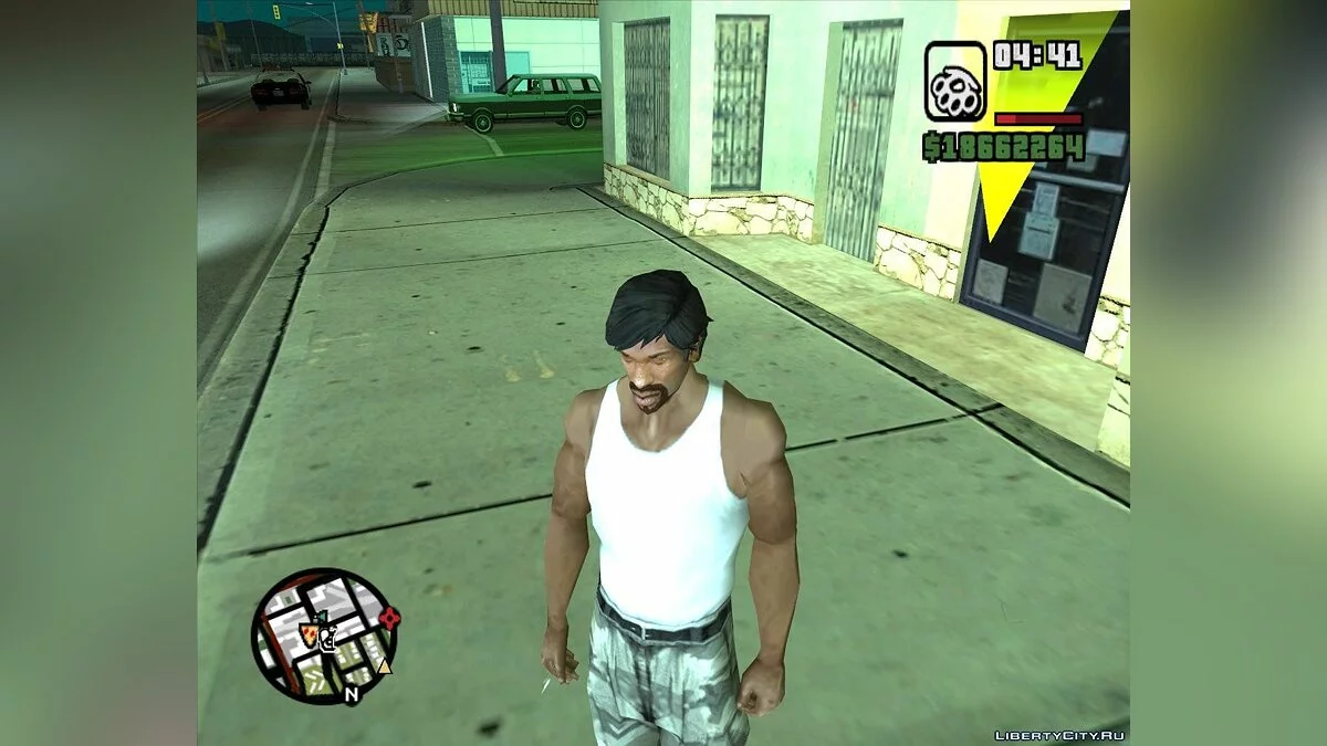 Прическа Rugged class / GTA San Andreas