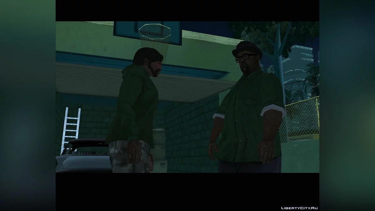 Прическа Rugged class / GTA San Andreas