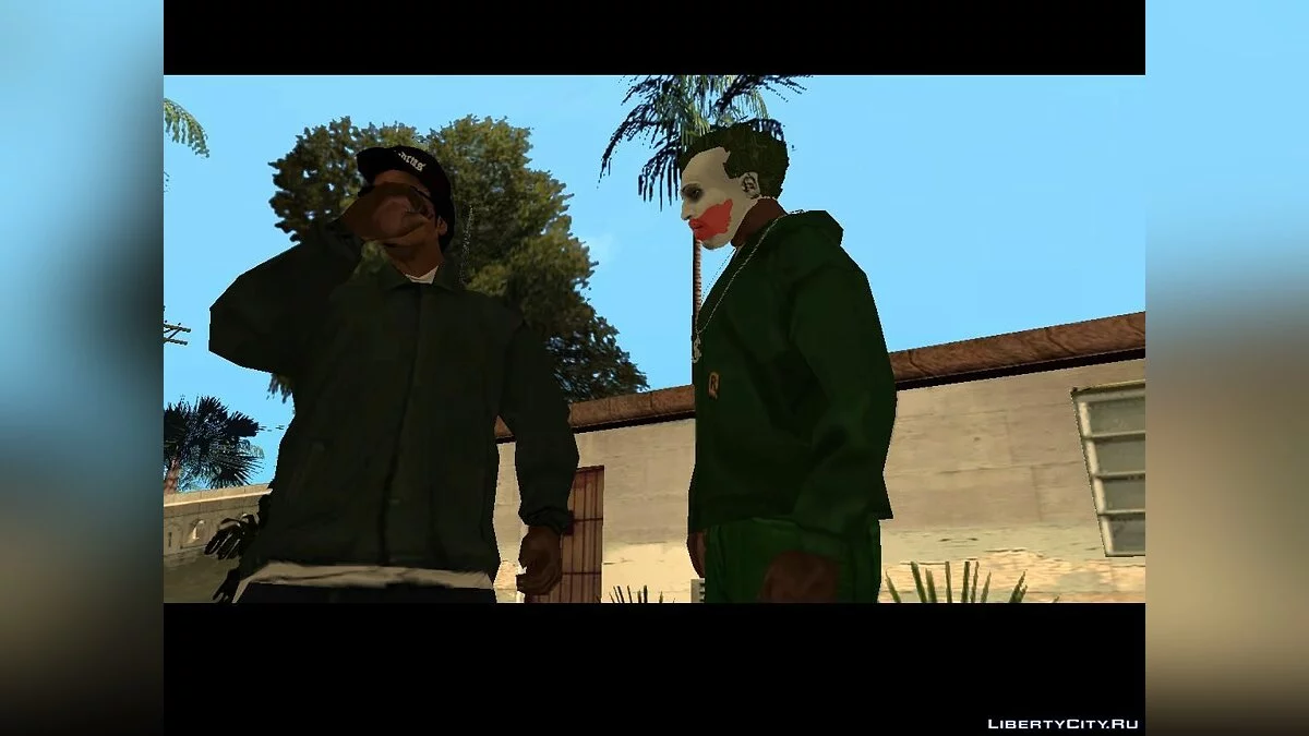 JokerFace for CJ / GTA San Andreas