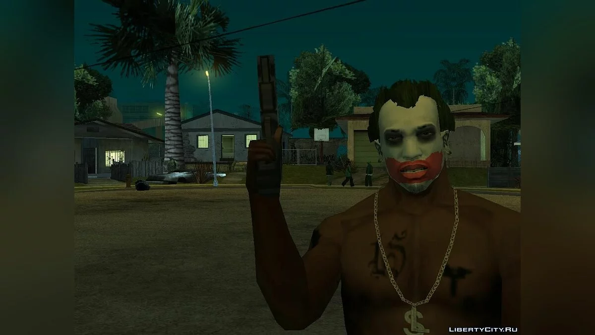 JokerFace for CJ / GTA San Andreas