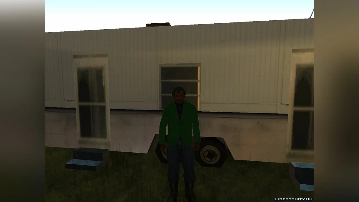Joker`s hair for CJ / GTA San Andreas