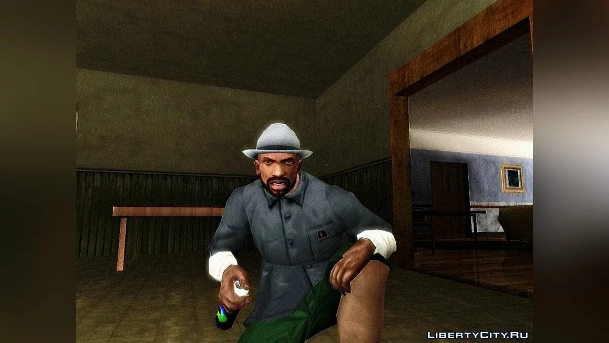 Angry / sad Carl Johnson / GTA San Andreas
