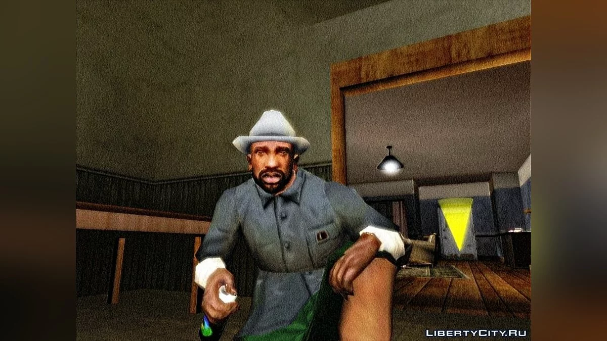 Angry / sad Carl Johnson / GTA San Andreas