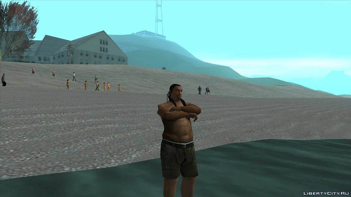 Dreads for CJ / GTA San Andreas