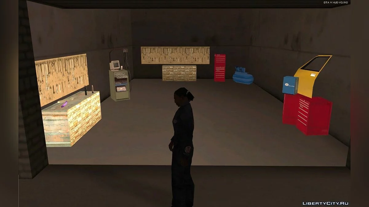 Walley`s Lil Wayne Ponytail conversion for CJ / GTA San Andreas