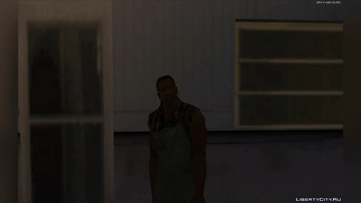 Walley`s Lil Wayne Ponytail conversion for CJ / GTA San Andreas