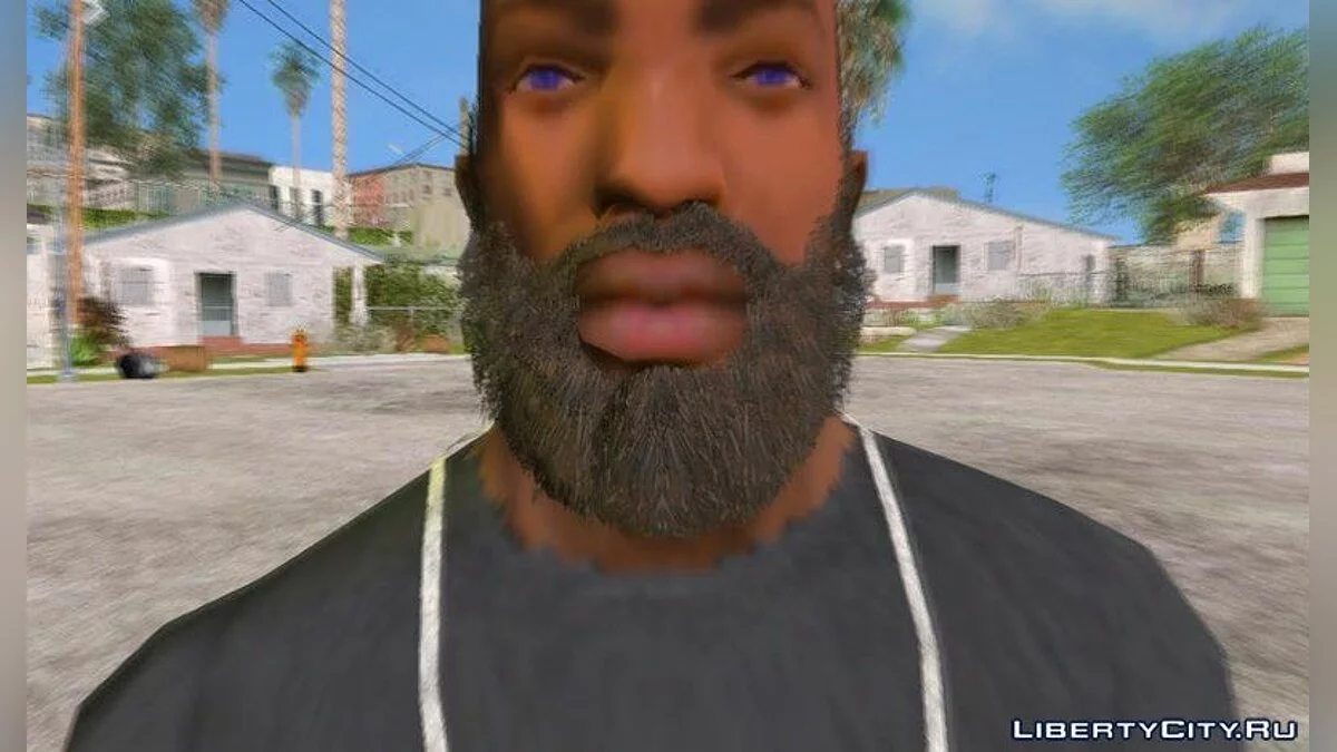 HQ борода для Си-Джея / GTA San Andreas