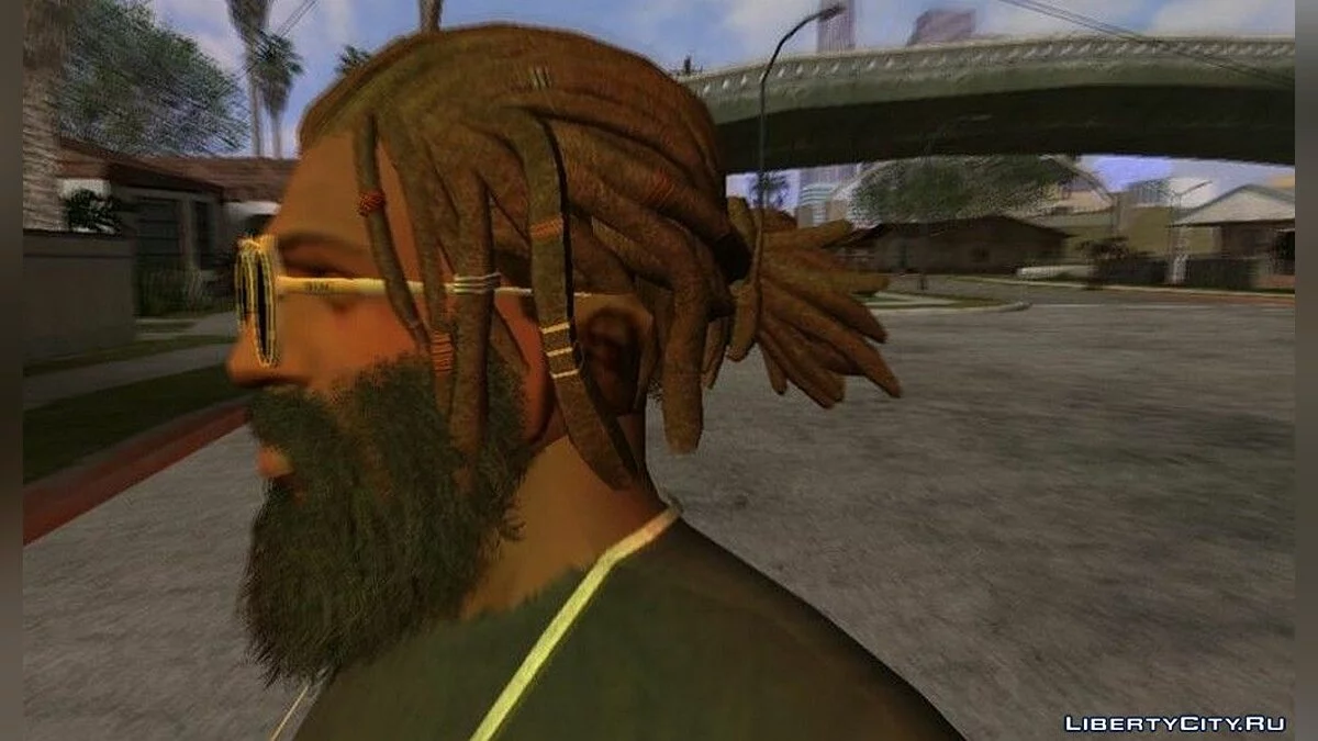 Новая прическа для Си-Джея / GTA San Andreas