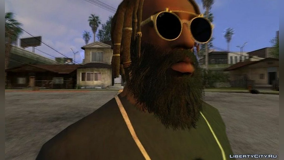 Новая прическа для Си-Джея / GTA San Andreas