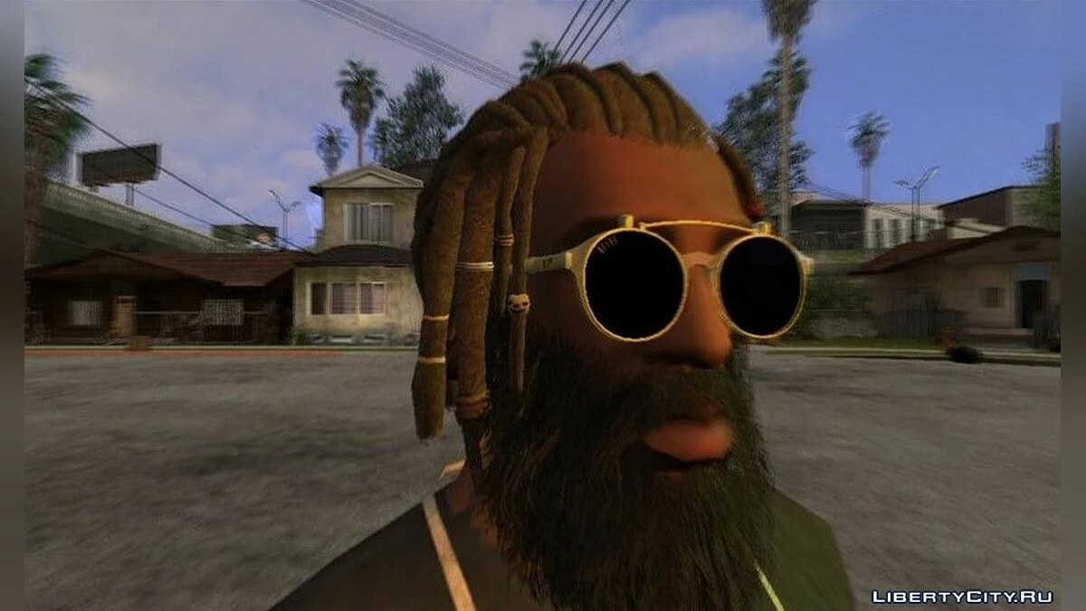 Новая прическа для Си-Джея / GTA San Andreas