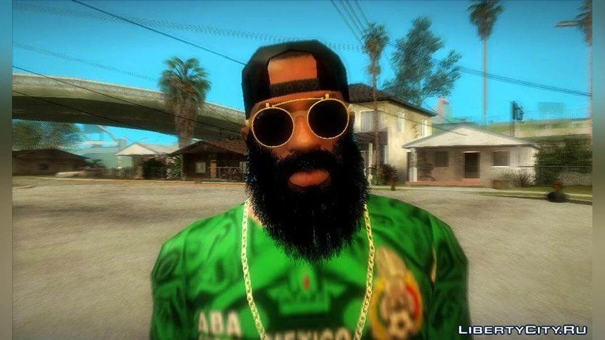 Новая борода для Cj / GTA San Andreas