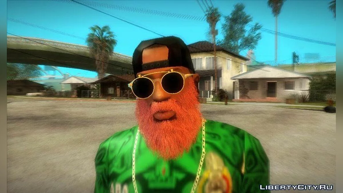 Новая борода для Cj / GTA San Andreas