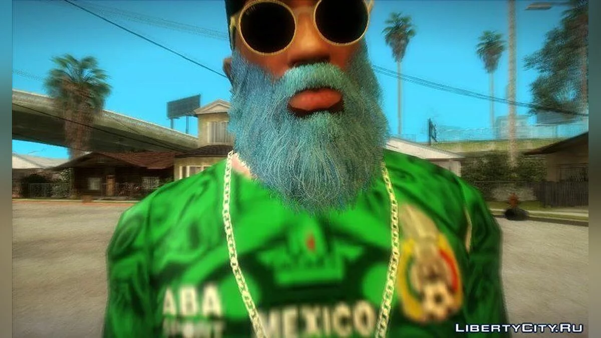 Новая борода для Cj / GTA San Andreas