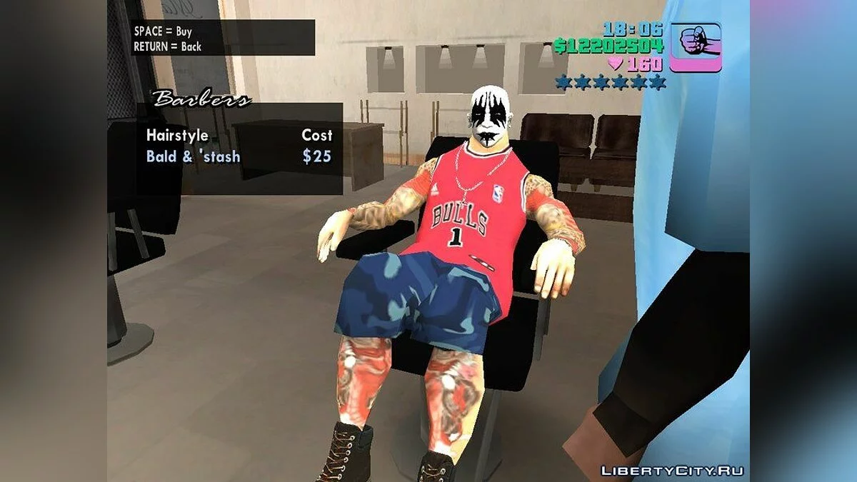 Макияж и прически в стиле Black Metal  / GTA San Andreas