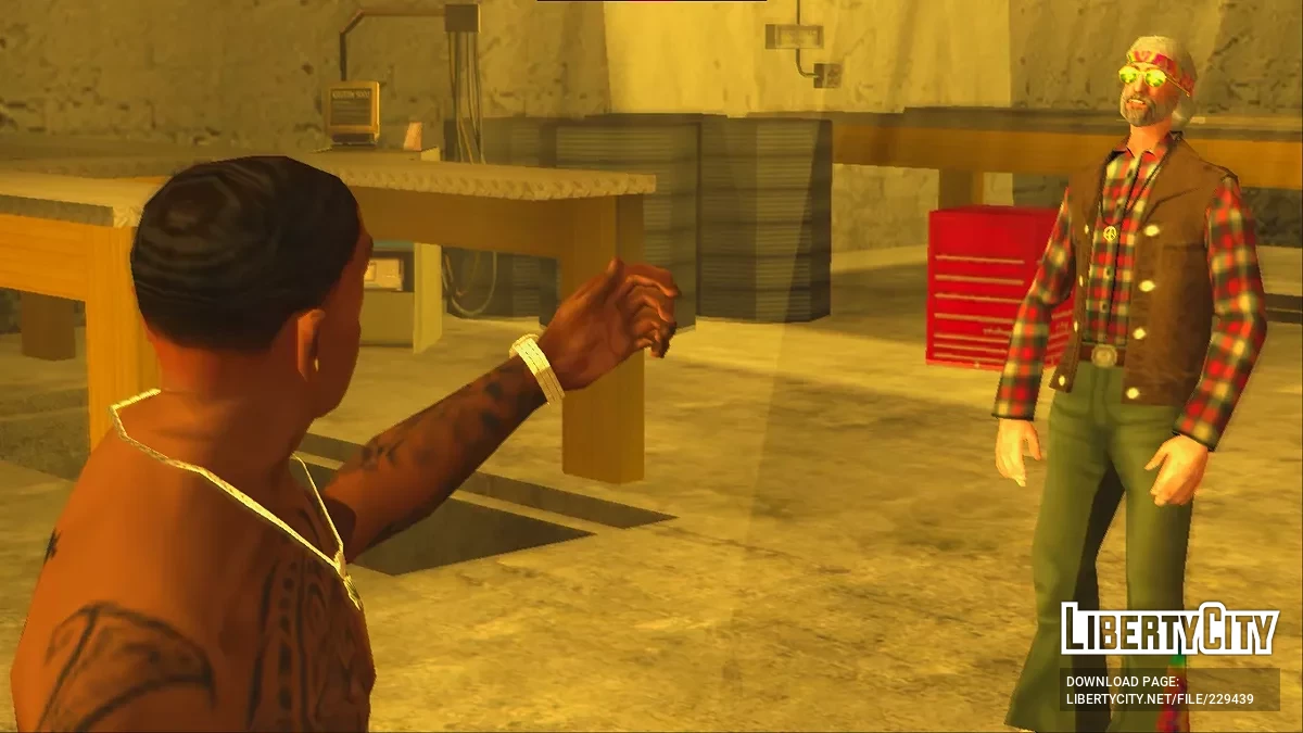 Низкий выцветший 360 X LPP текстурированный / GTA San Andreas