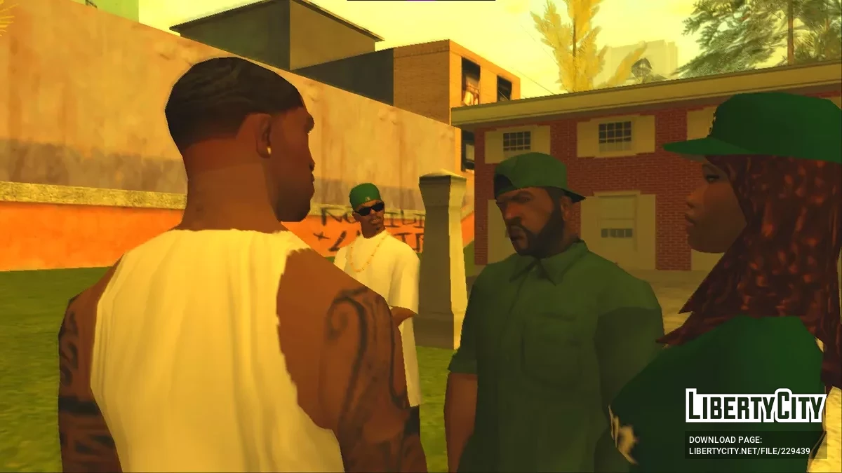 Низкий выцветший 360 X LPP текстурированный / GTA San Andreas