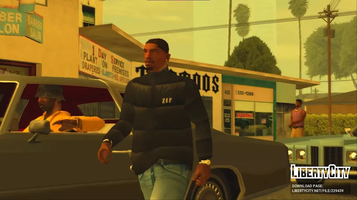 Низкий выцветший 360 X LPP текстурированный / GTA San Andreas