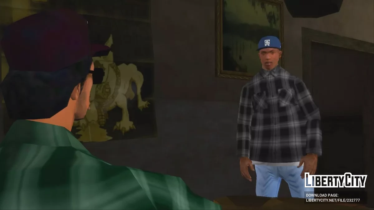 CJ (в стиле историй) / GTA San Andreas