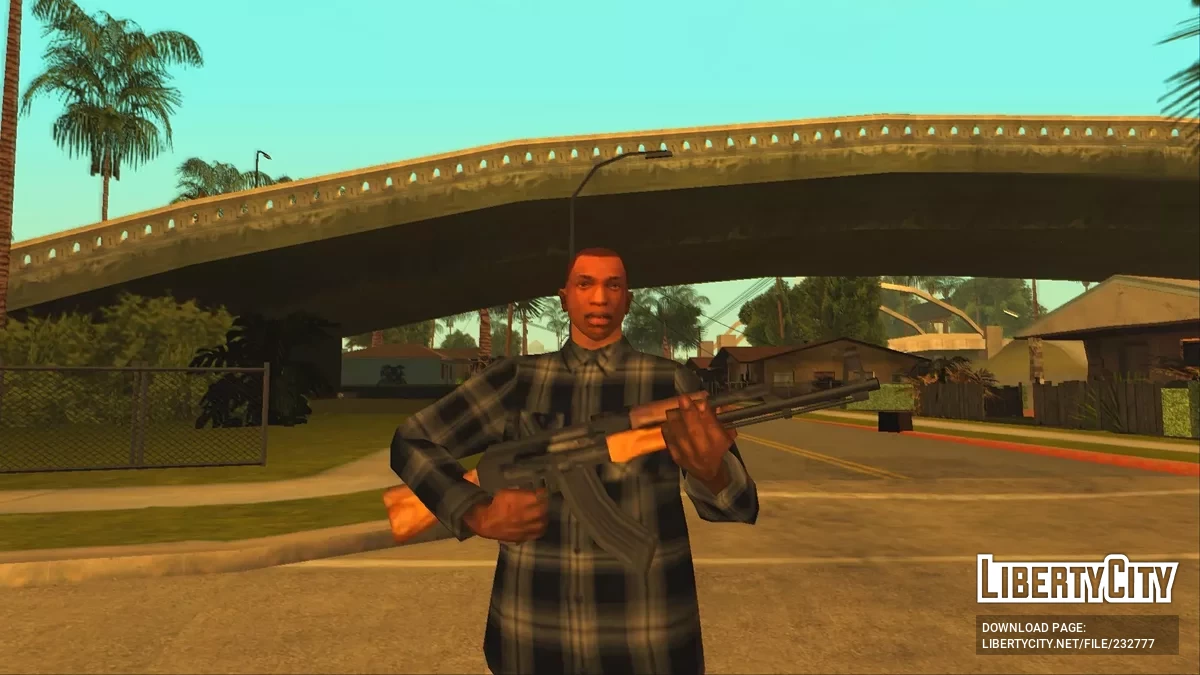 CJ (в стиле историй) / GTA San Andreas