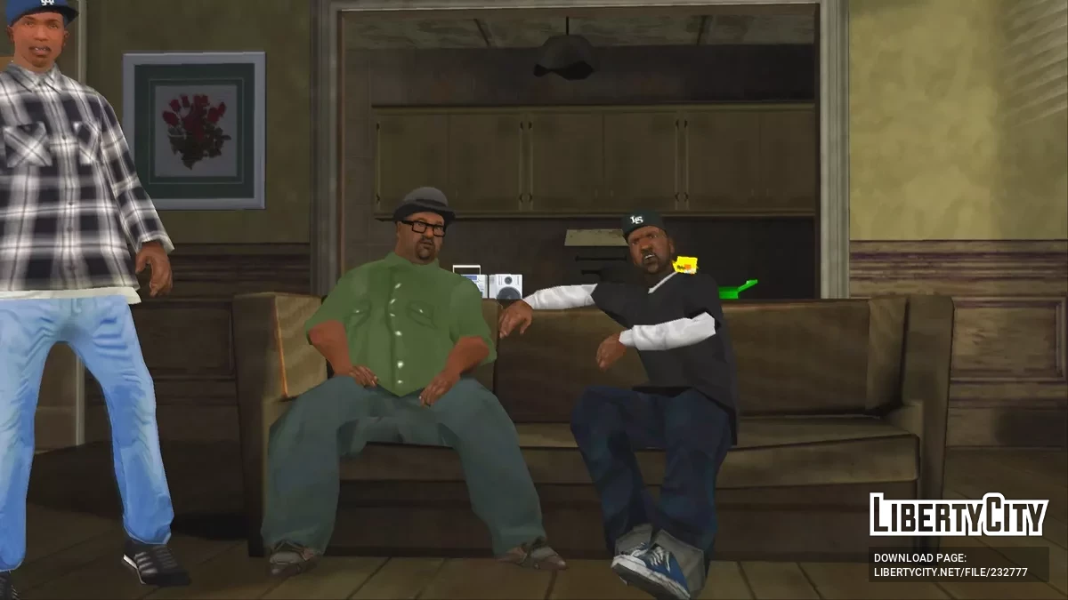 CJ (в стиле историй) / GTA San Andreas